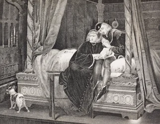 Edward V und Richard, Herzog von York im Tower, aus 