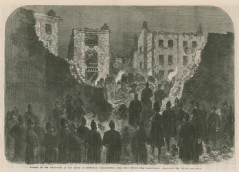 Folgen der Explosion im House of Detention, Clerkenwell