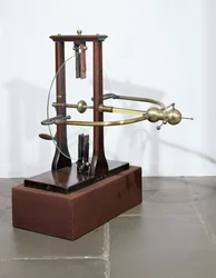Elektrostatische Plattenmaschine, nach einem Entwurf von Jan Ingenhousz