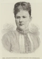 Emma Adelaide Wilhelmina, Königin der Niederlande