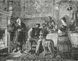 Kaiser Karl V. besucht die Fugger