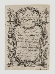 Siegelgraveure, J Kirk, Visitenkarte