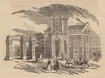 Eingangslodge, Victoria Park (Stich)