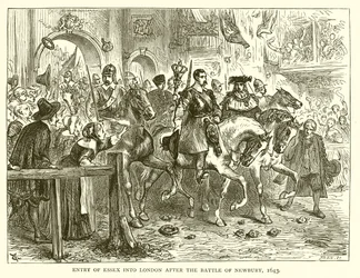 Einzug von Essex in London nach der Schlacht von Newbury, 1643