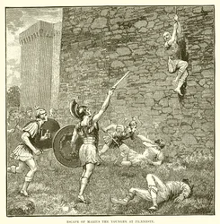 Flucht von Marius dem Jüngeren in Praeneste