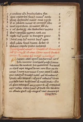 Auszüge aus Henry of Huntingdons Historia Anglorum, Cotton MS Titus D XXIV, f.127r