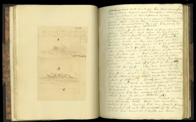 Auszüge aus Briefen, geschrieben auf einer Reise in die westlichen Teile der Vereinigten Staaten..., von Elias Fordham Pym, 1818