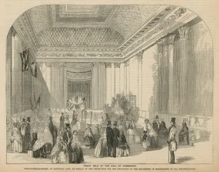 Fantasieverkauf in der Hall of Commerce