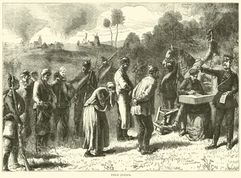 Feldjustiz, September 1870