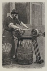 Fertigstellung von Speichen