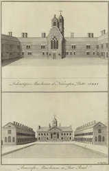 Fishmongers Almshouses, Newington Butts und Bancroft