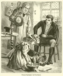 Florence Nightingale, ihre erste Patientin