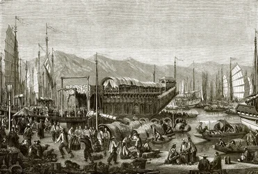 Vergnügungsboot in Shanghai