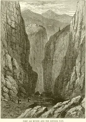 Fort Ali Musjid und der Khyber-Pass