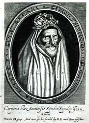 Frontispiz von Deaths Duell von John Donne, veröffentlicht 1632