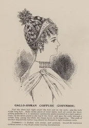 Gallo-römische Frisur, Corymbos