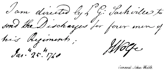 General John Wolfe