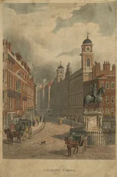 Gesamtansicht von Charing Cross