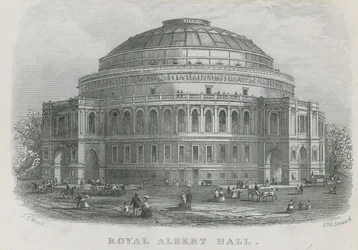 Gesamtansicht der Royal Albert Hall