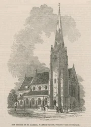 Gesamtansicht der neuen Kirche St. Gabriel