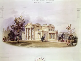 George B. Greenoughs Villa im Regents Park, London