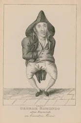 George Romondo, alias Raymondo, ein exzentrischer Nachahmer