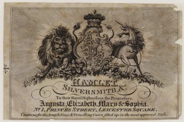 Goldschmiede und Silberschmiede, Hamlet, Visitenkarte