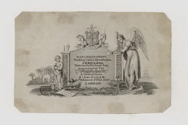 Goldschmiede und Silberschmiede, Taylor und Perry, Visitenkarte