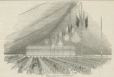 Großes Festzelt im Highbury Barn