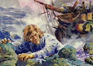 Grotius starb bei der Flucht aus einem Schiffswrack auf dem Weg zurück nach Holland