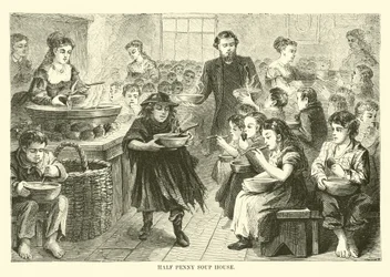 Halbpenny-Suppenhaus