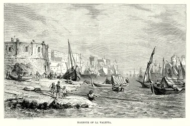 Hafen von La Valetta