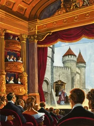 Henry Irving als Thomas a Becket