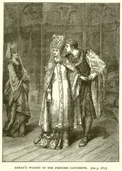 Heinrichs Werbung um Prinzessin Katharina