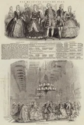 Kostümball Ihrer Majestät (Stich)