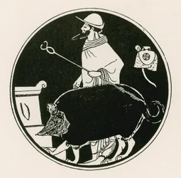 Hermes und der maskierte Hund