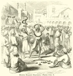 Hindoo-Schlangenbeschwörer