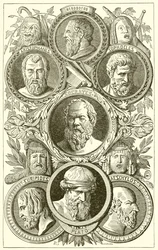 Historiker, Philosophen und Dramatiker des antiken Griechenlands