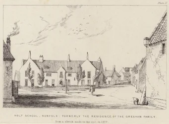 Holt School, ehemals die Residenz der Familie Gresham