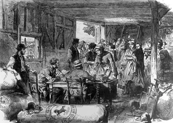 Hopfenpflücker warten auf ihre Bezahlung