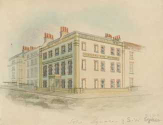 Hospital für Frauen, Soho Square, London