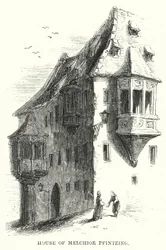 Haus von Melchior Pfintzing (Gravur)