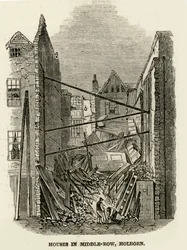 Häuser in Middle-Row Holborn