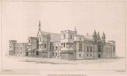 Parlamentshäuser: Gebäude neben der Westminster Hall