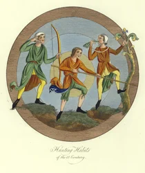 Jagdkleidung des 13. Jahrhunderts