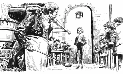 Illustration für Oliver Twist von Charles Dickens