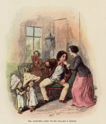 Illustration für Die Geschichte von Pendennis von Thackeray