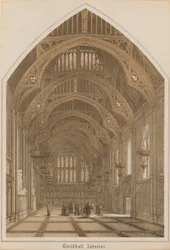 Innenraum der Guildhall, London