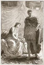 Interview zwischen Octavian und Cleopatra