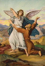 Jakob kämpft mit dem Engel